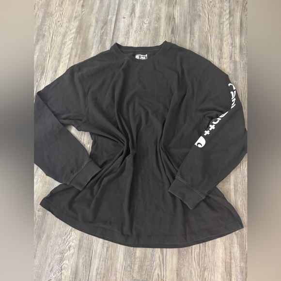 Carhartt Black Long Sleeve Men's Tee - Picture 1 of 4